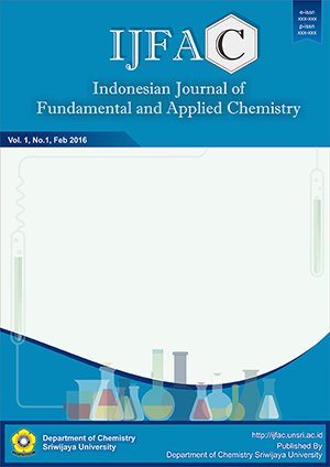 IJFAC (Indonesian Journal of Fundamental and Applied Chemistry)